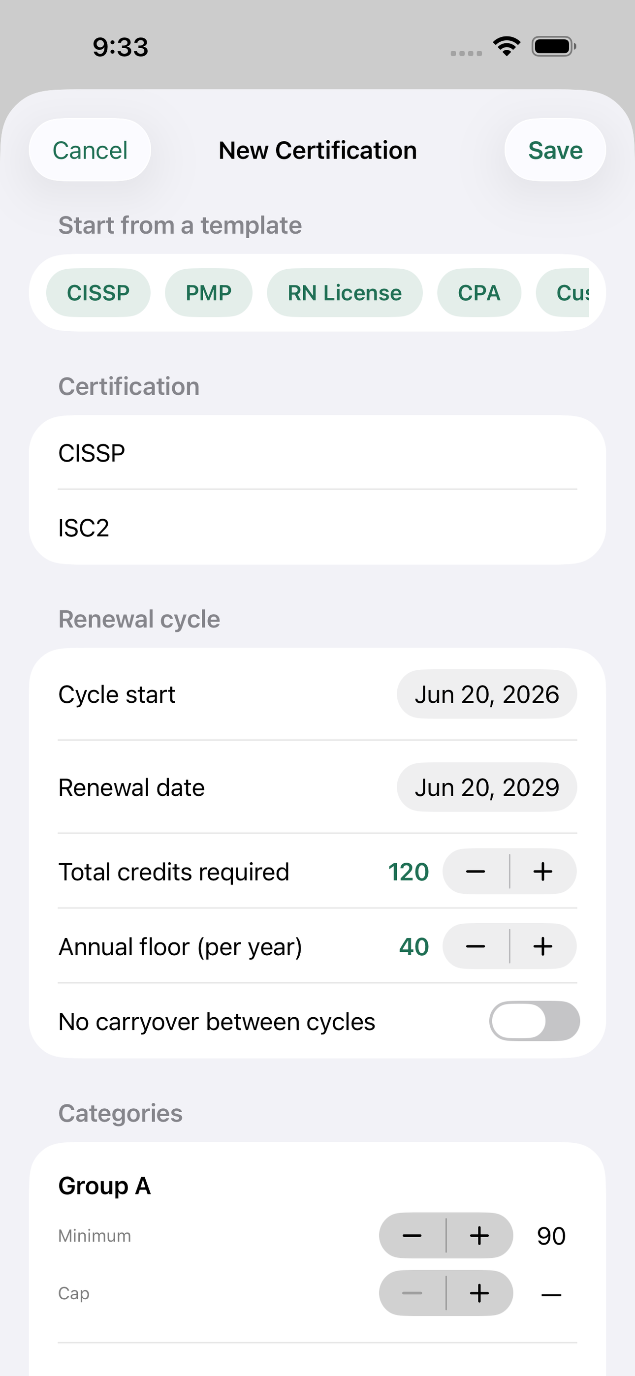 CreditKeep screenshot 8 of 8