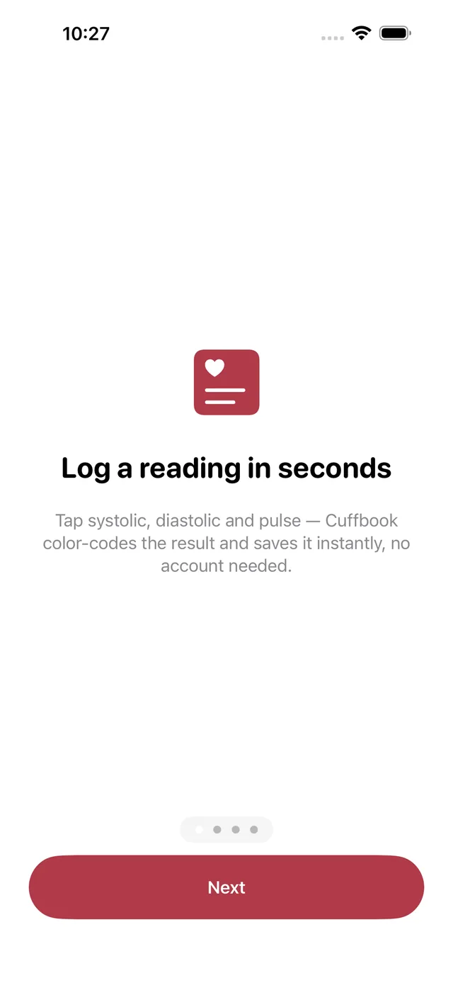 Cuffbook screenshot 1
