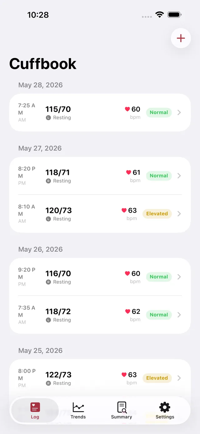 Cuffbook screenshot 3