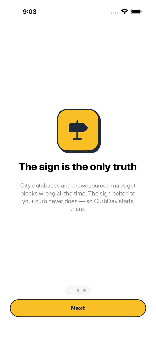 CurbDay screenshot 1