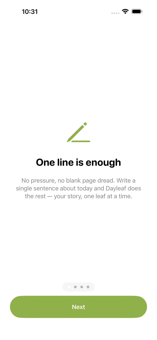 Dayleaf screenshot 1