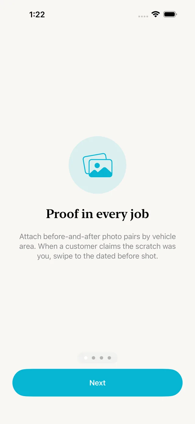 Detailbook screenshot 1
