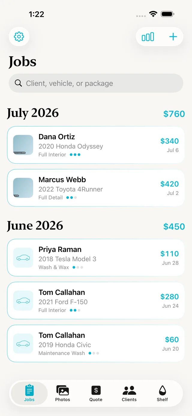 Detailbook screenshot 4