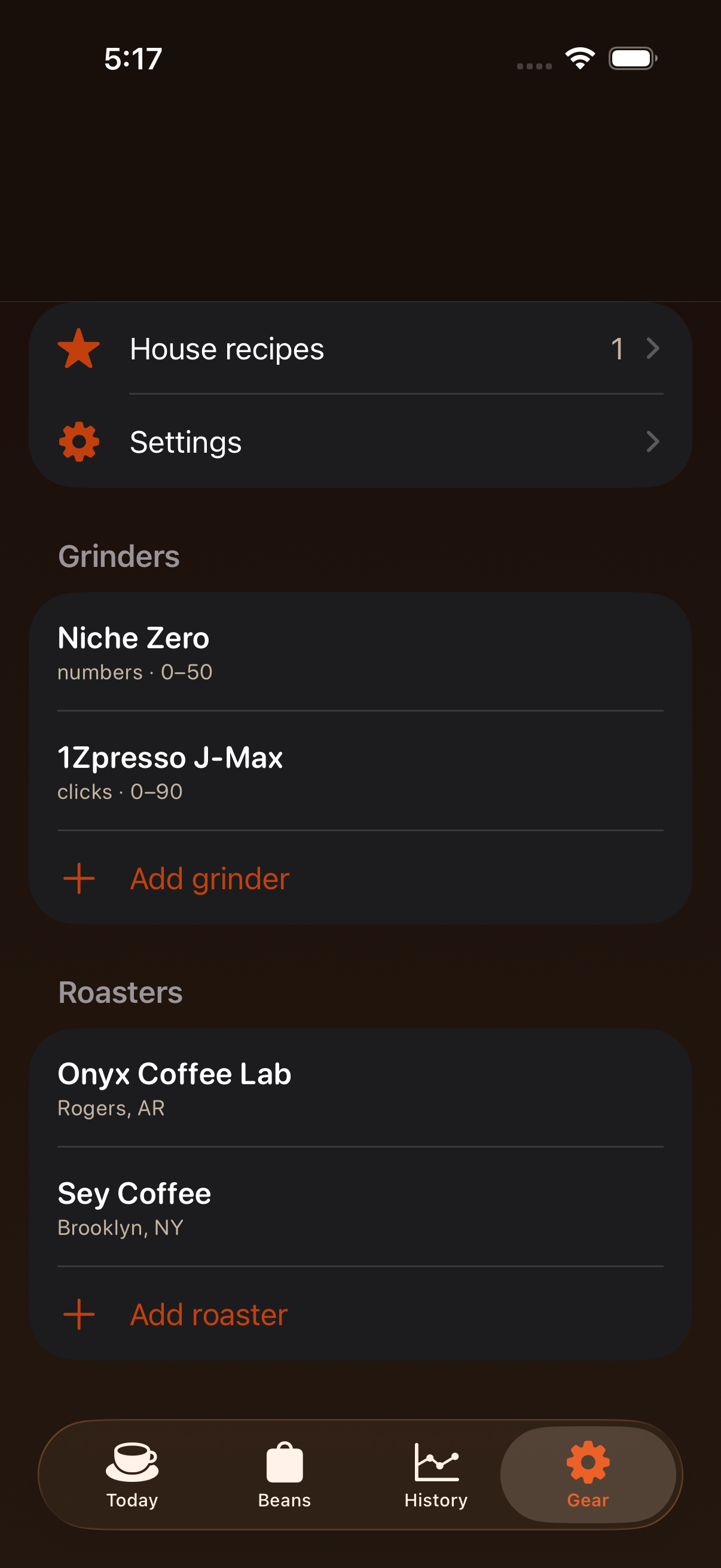Dialin Espresso Journal screenshot 3 of 7