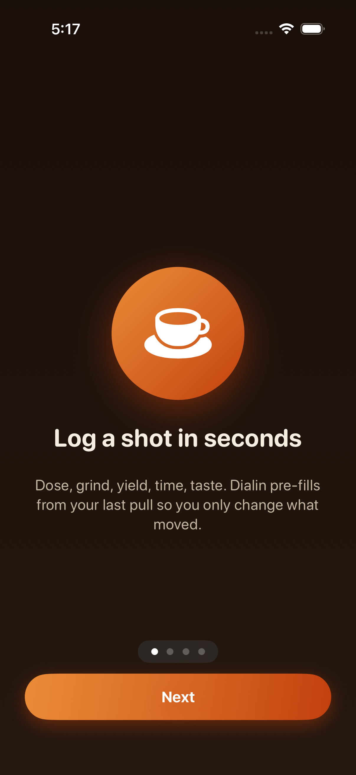 Dialin Espresso Journal screenshot 7 of 7