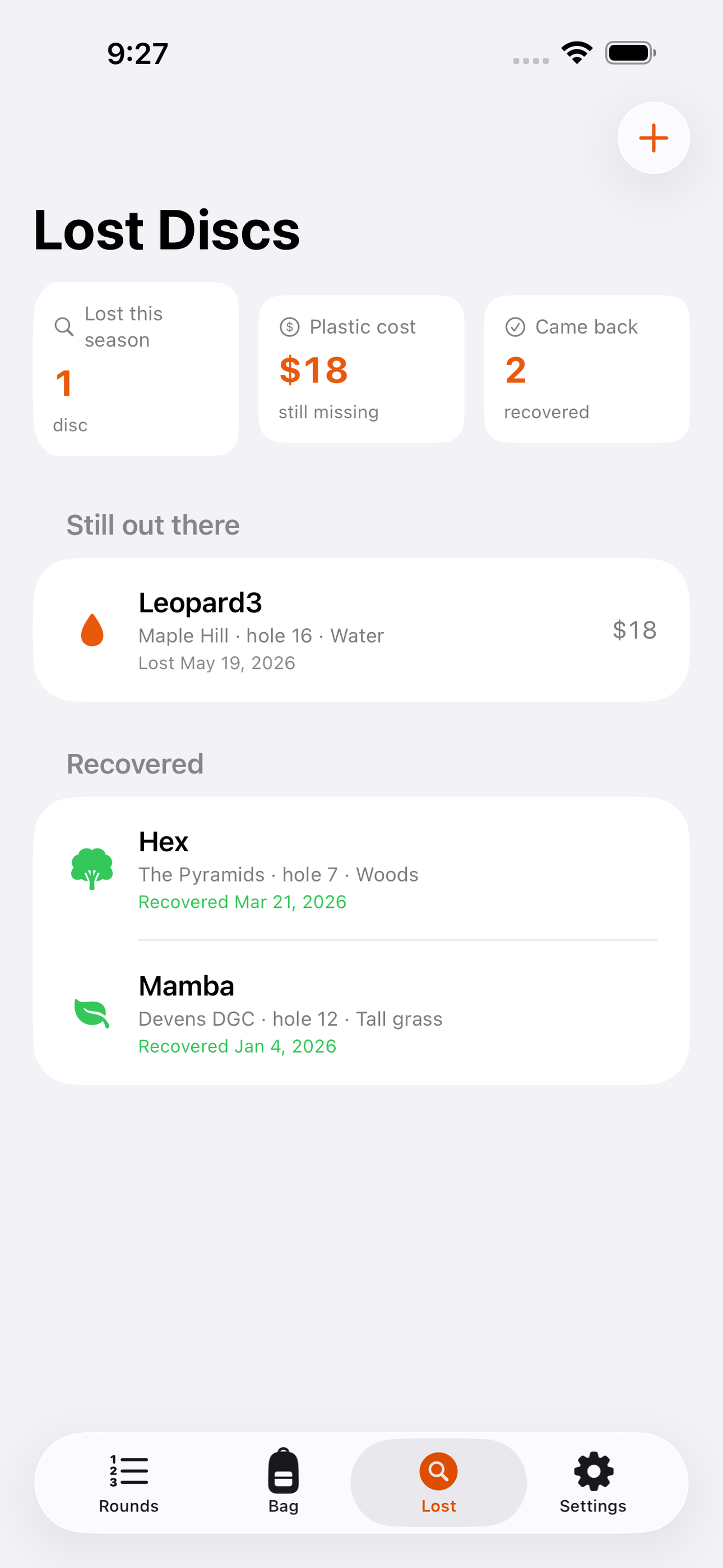 Hyzerlog screenshot 6 of 8