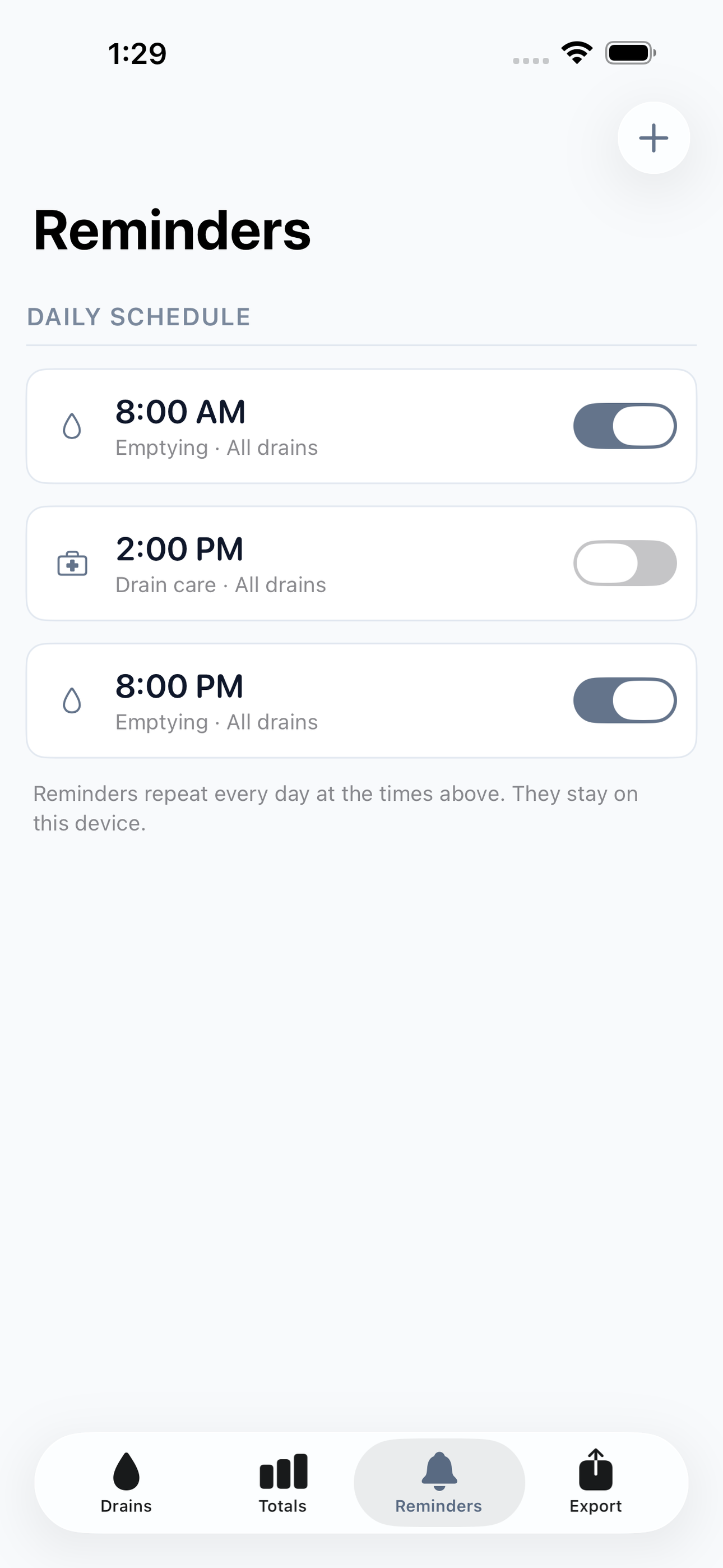 DrainTally screenshot 6 of 8