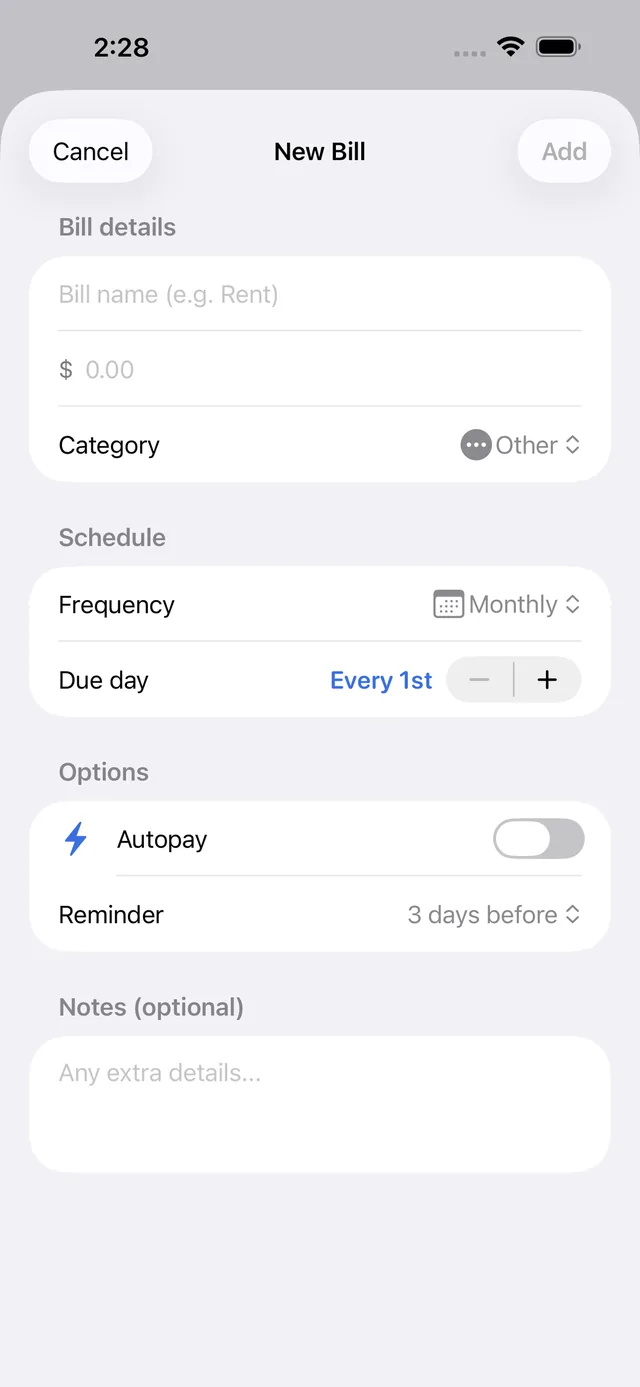 Duedate screenshot 8