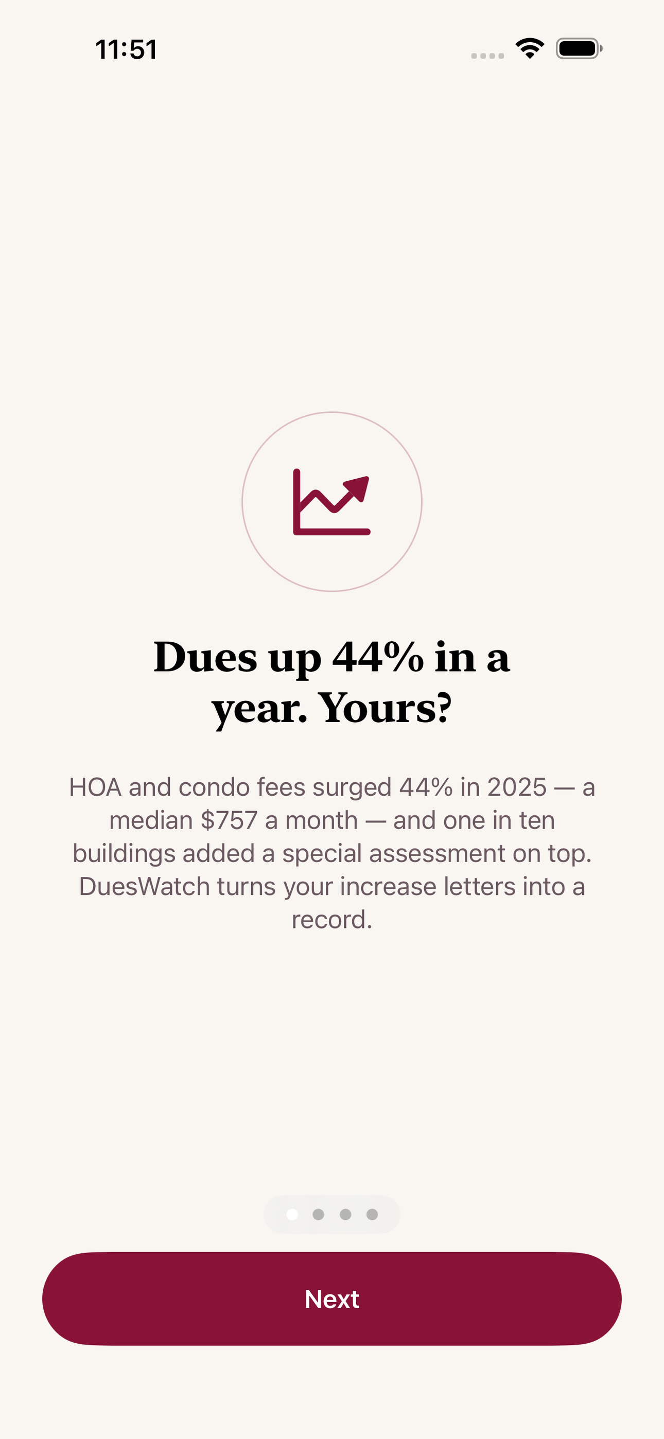 DuesWatch screenshot 1 of 8