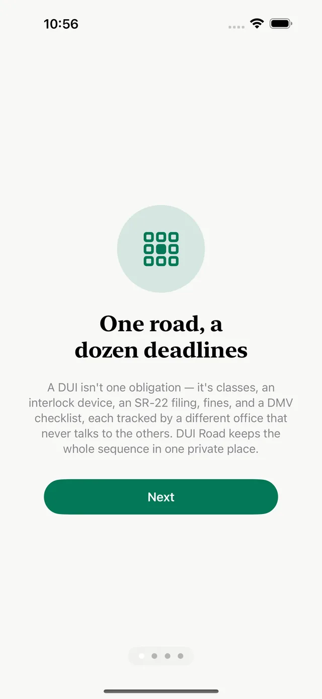 DUI Road screenshot 1
