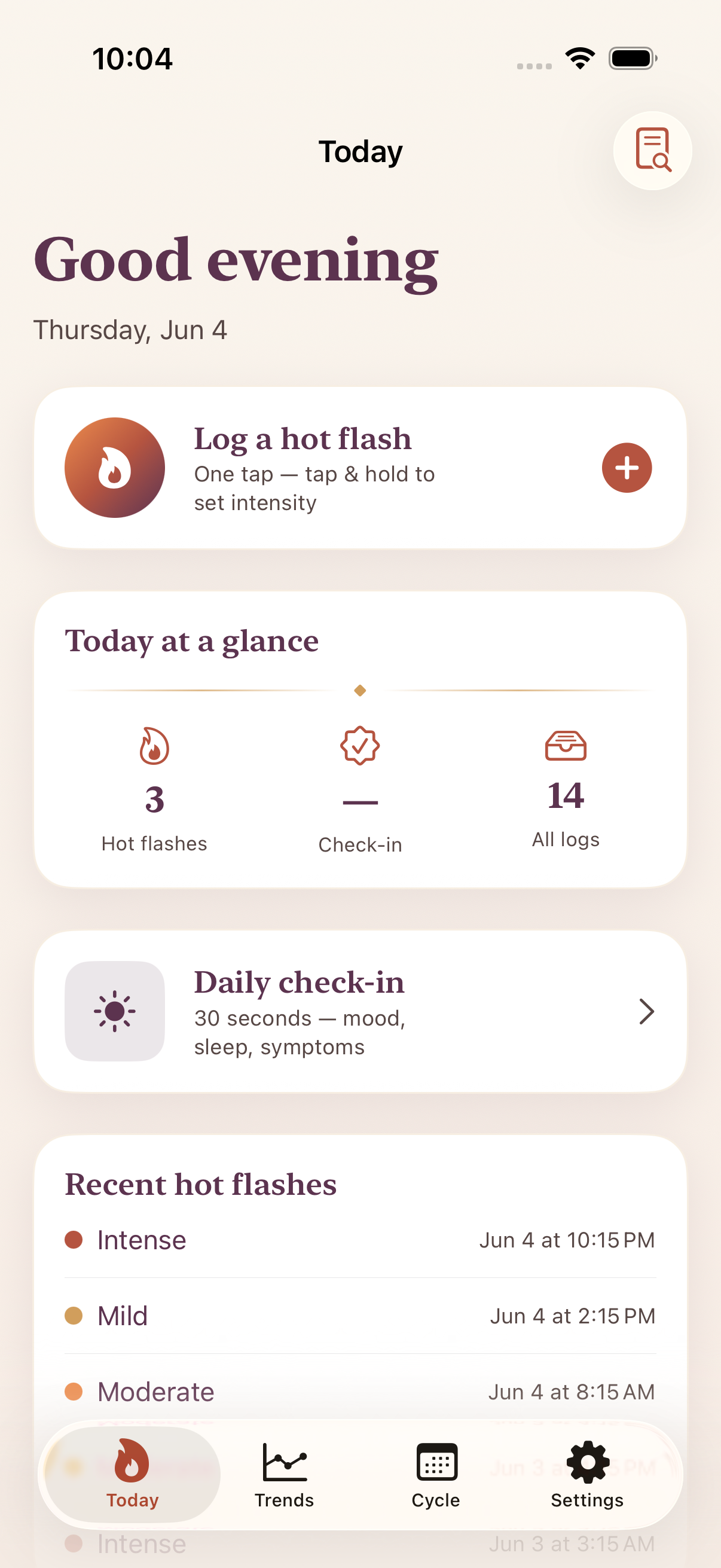 Ember Log screenshot 1 of 6