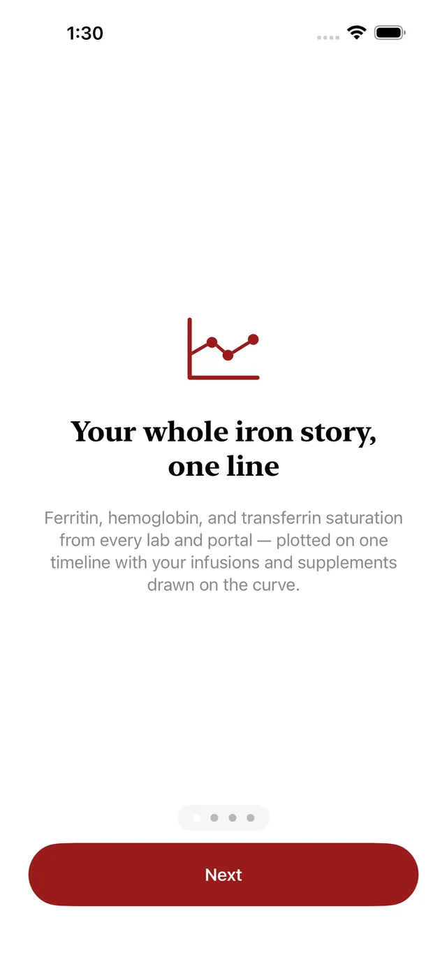 Ferritrack screenshot 1