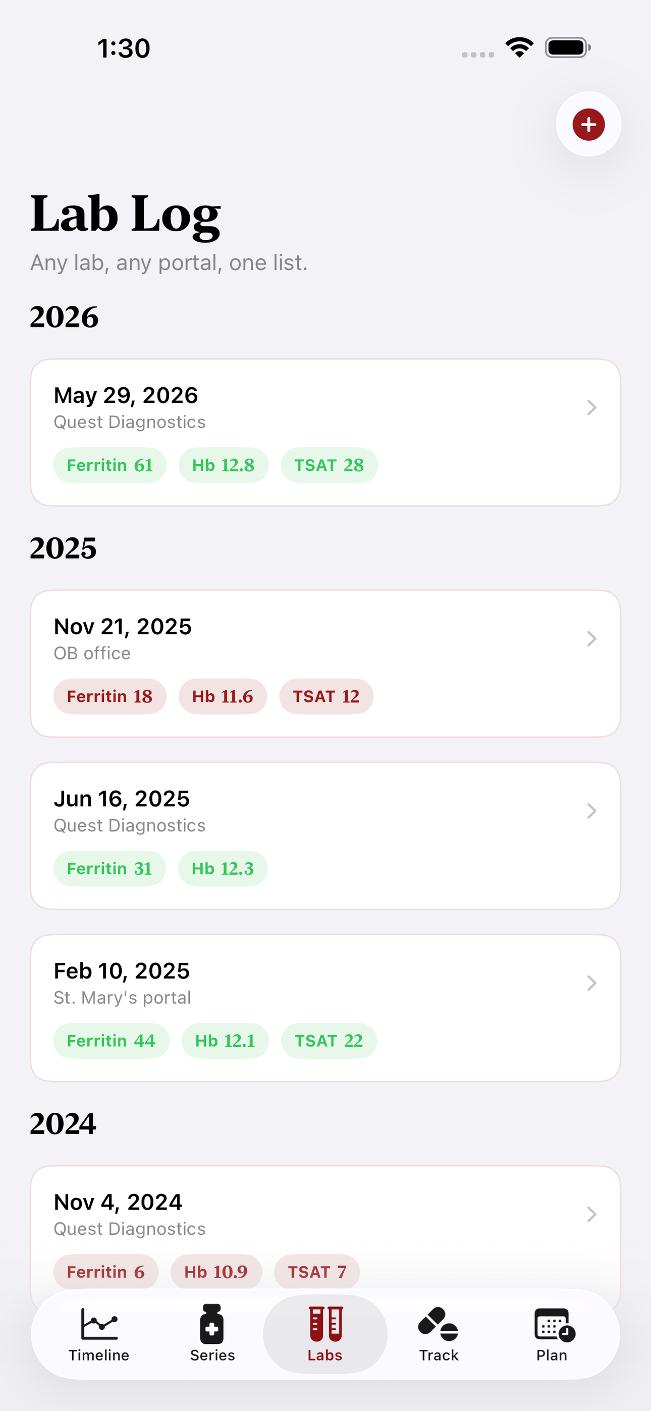 Ferritrack screenshot 6 of 8