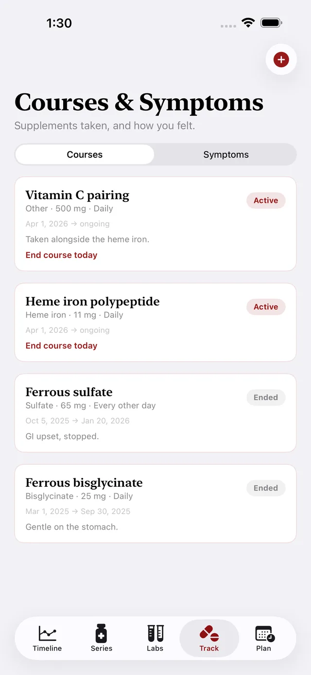 Ferritrack screenshot 7
