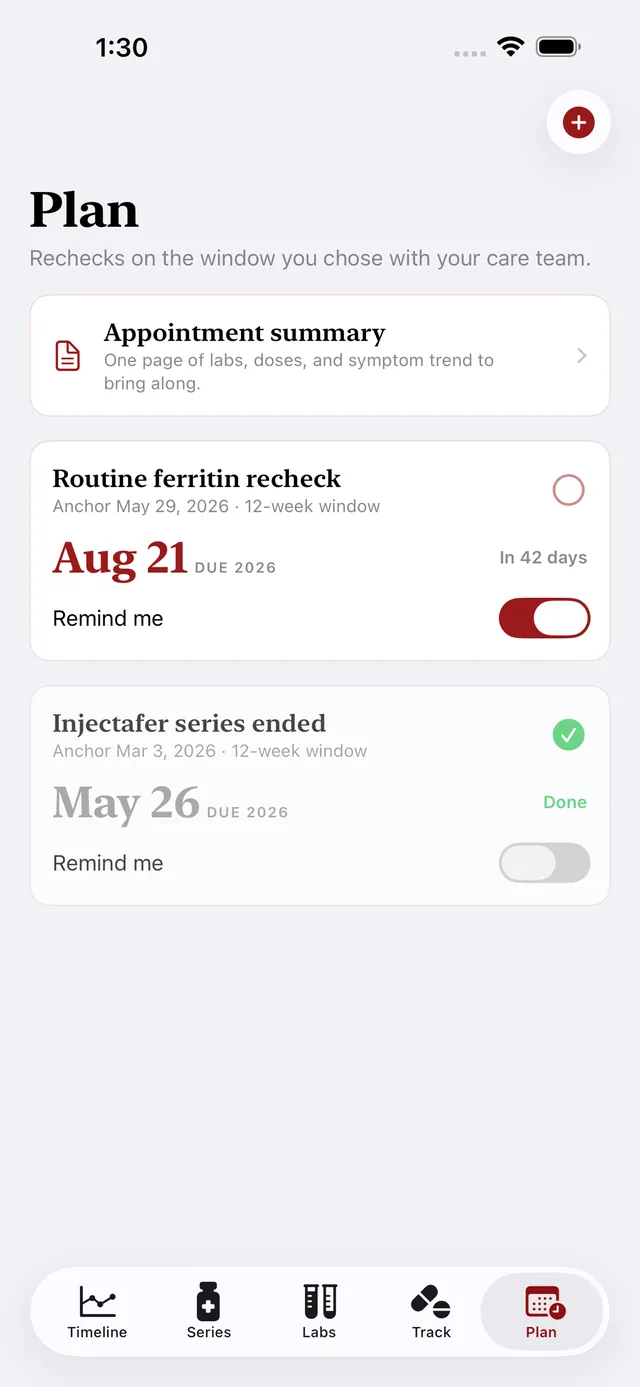 Ferritrack screenshot 8