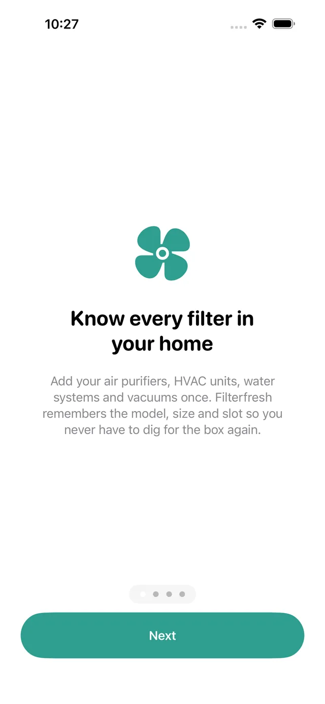 Filterfresh screenshot 1