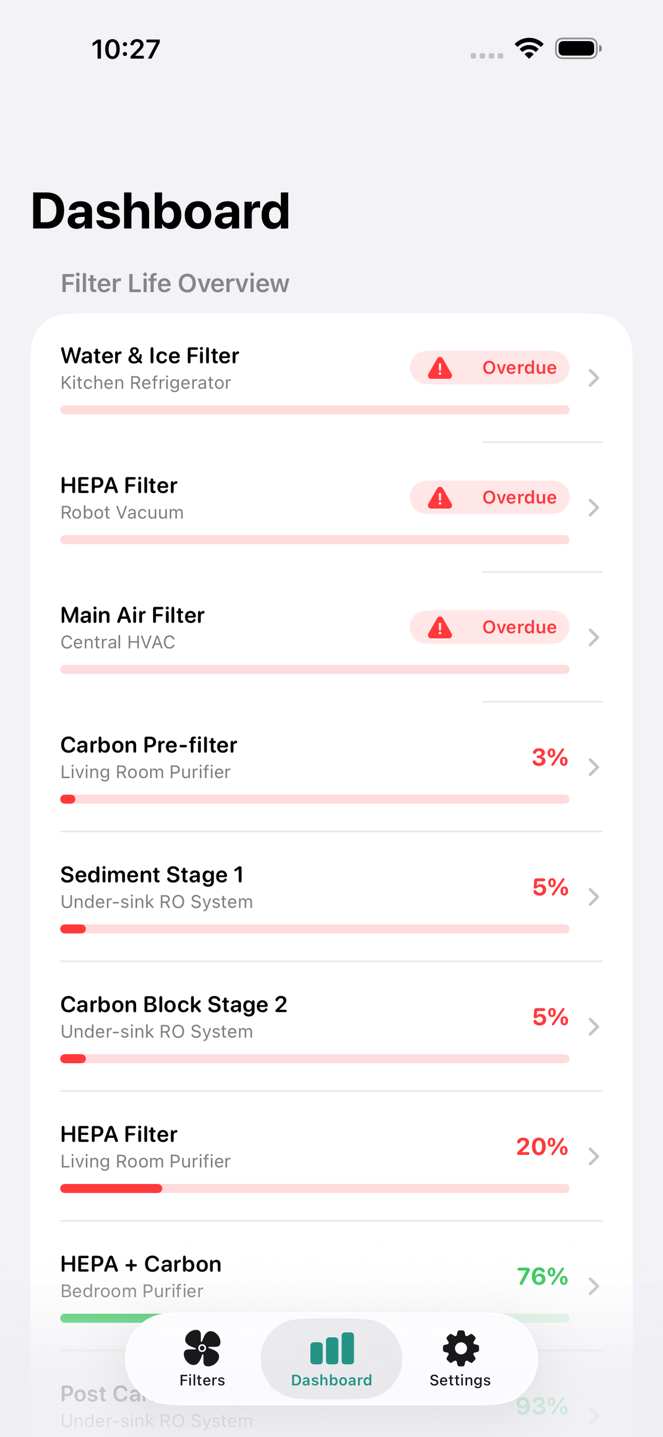 Filterfresh screenshot 5 of 8