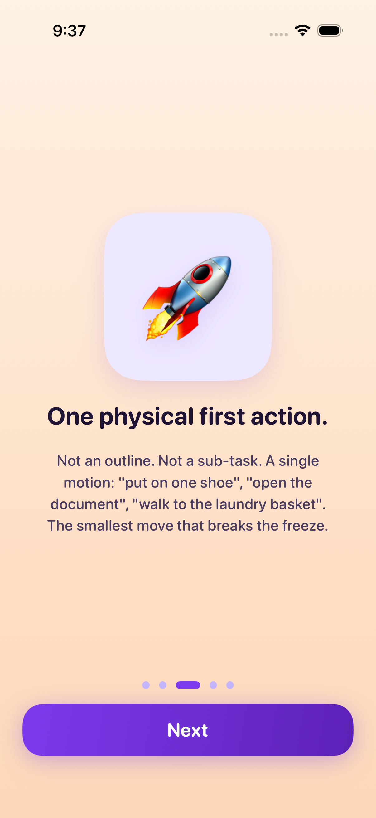 First Step screenshot 4 of 7