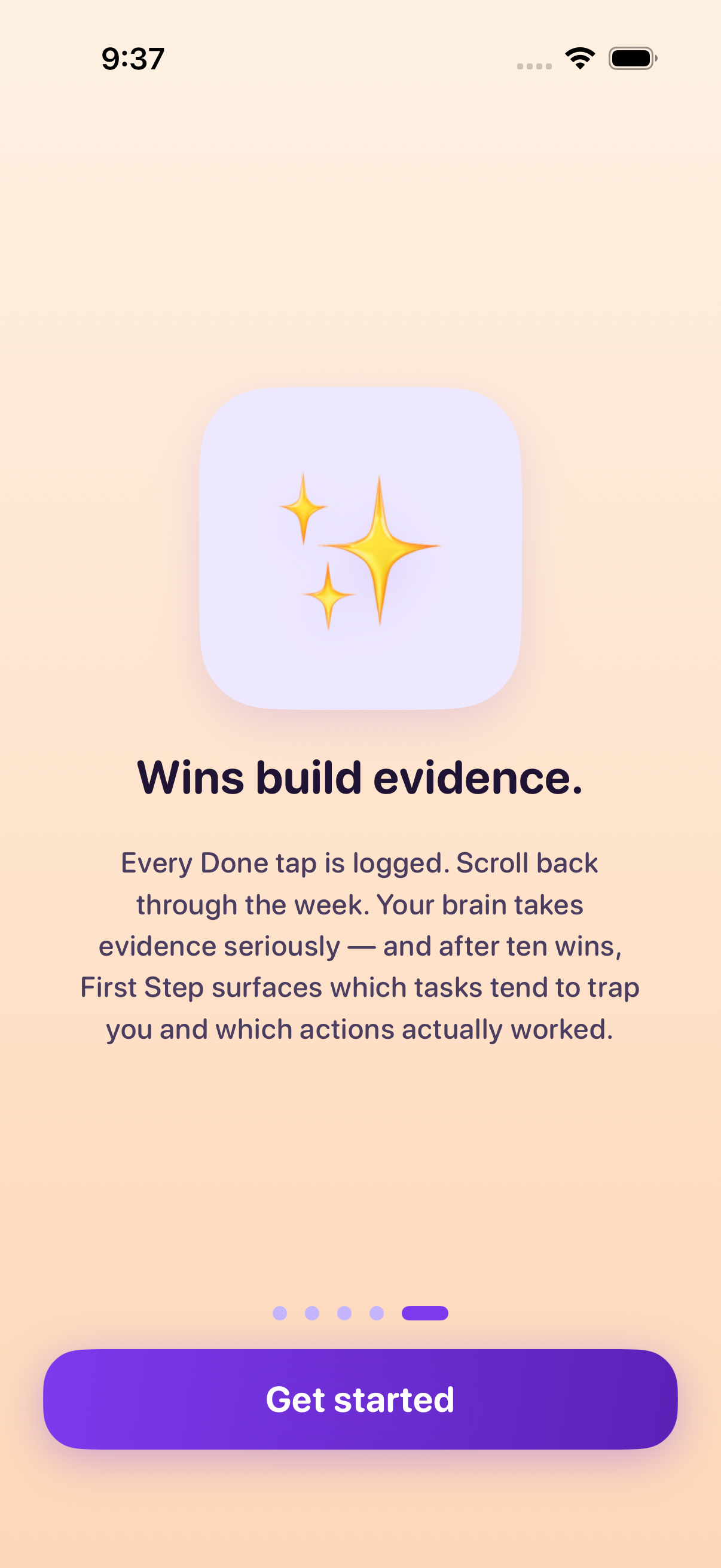 First Step screenshot 6 of 7