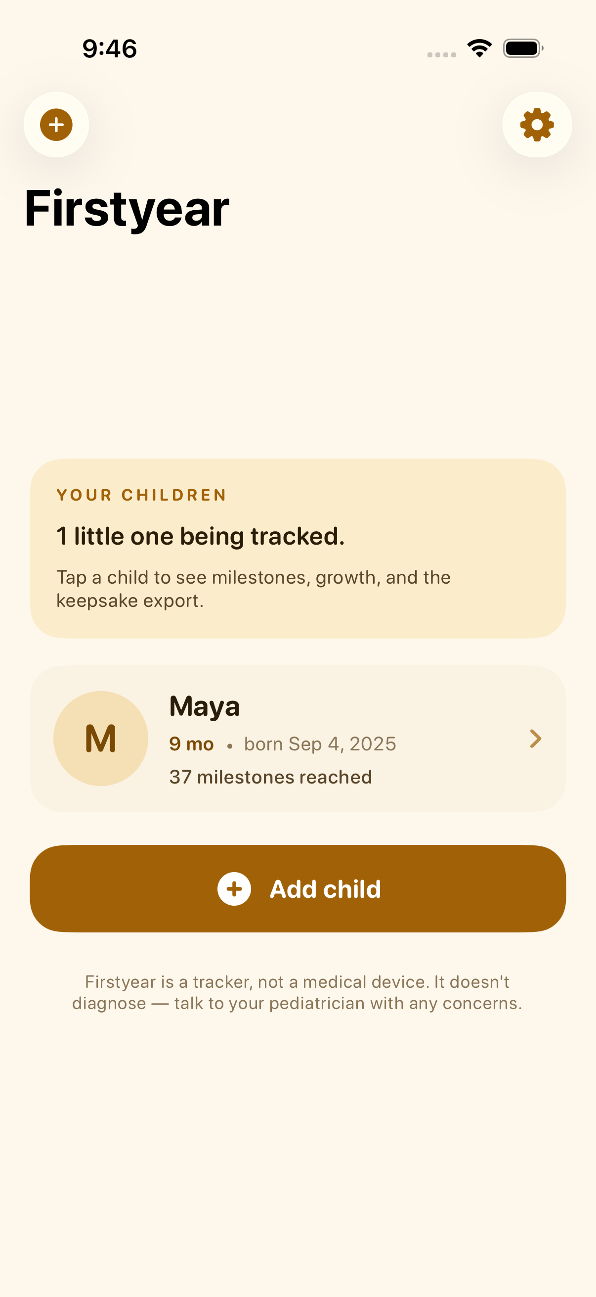 Firstyear screenshot 2 of 8