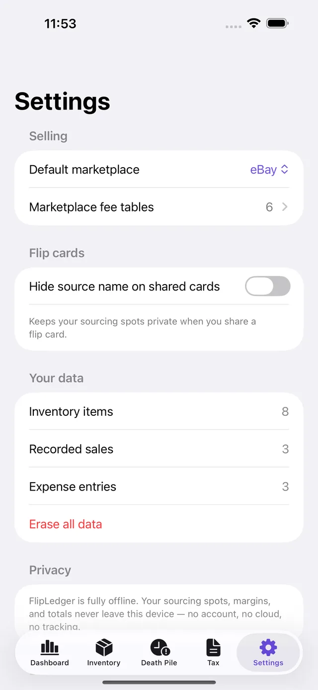 FlipLedger screenshot 8