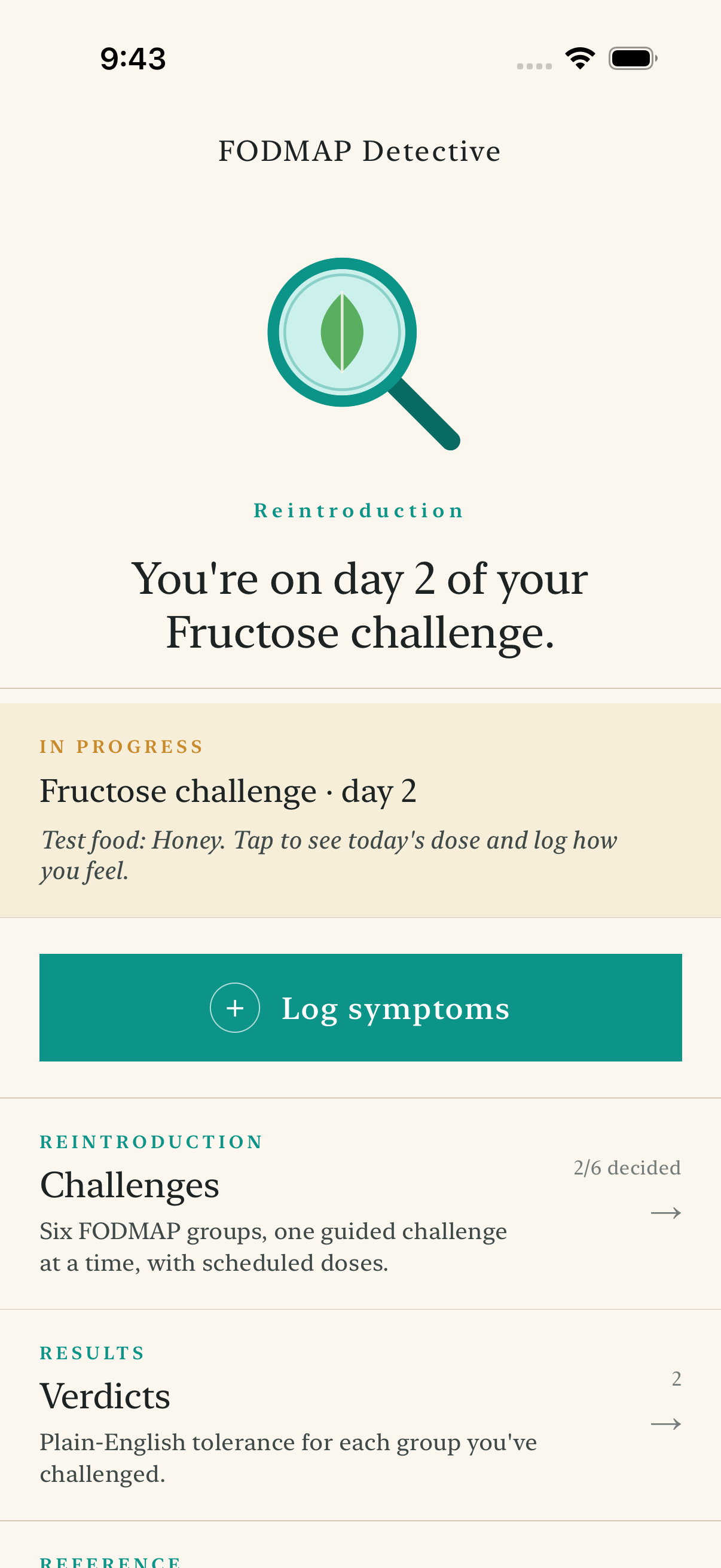 FODMAP Detective screenshot 1 of 6