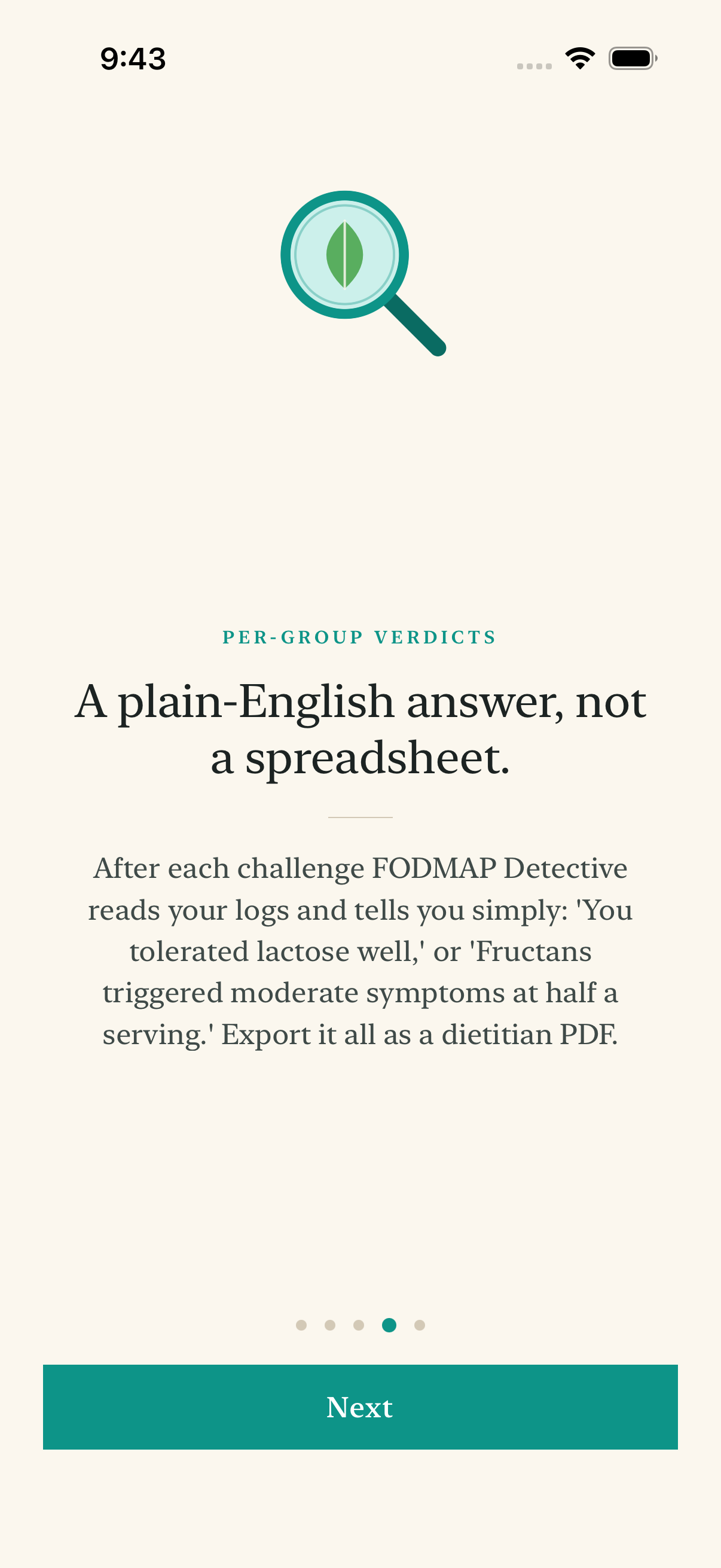 FODMAP Detective screenshot 4 of 6