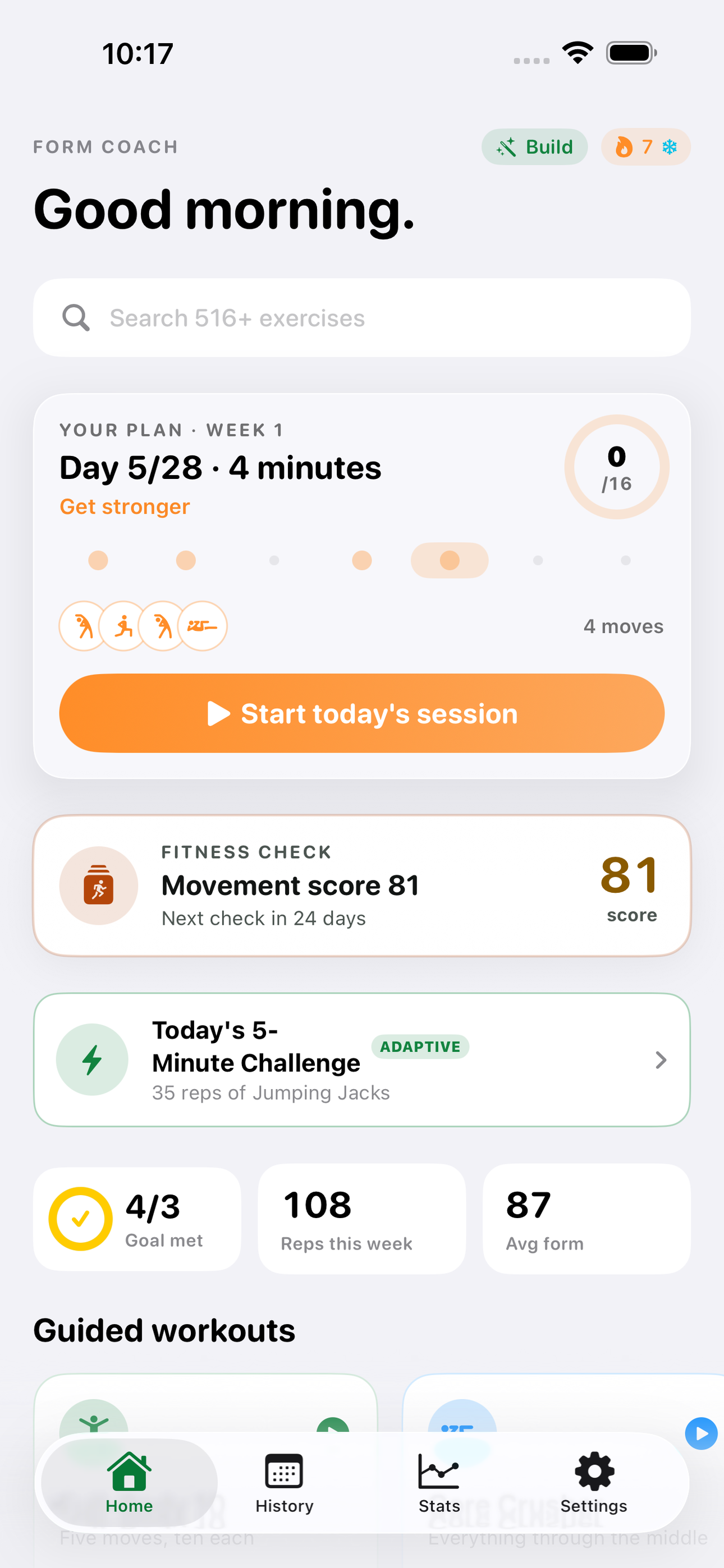 Form Coach screenshot 1 of 10