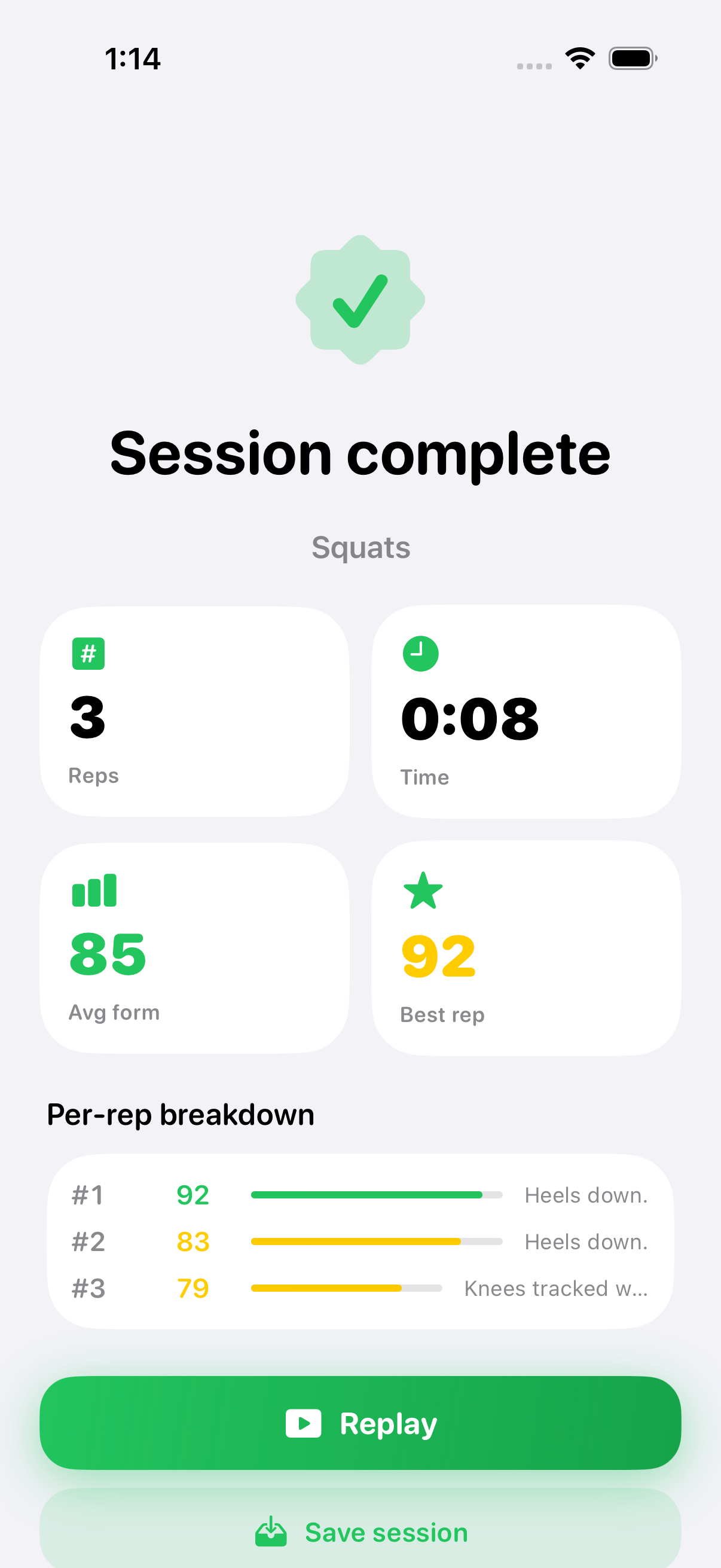 Form Coach screenshot 4 of 8