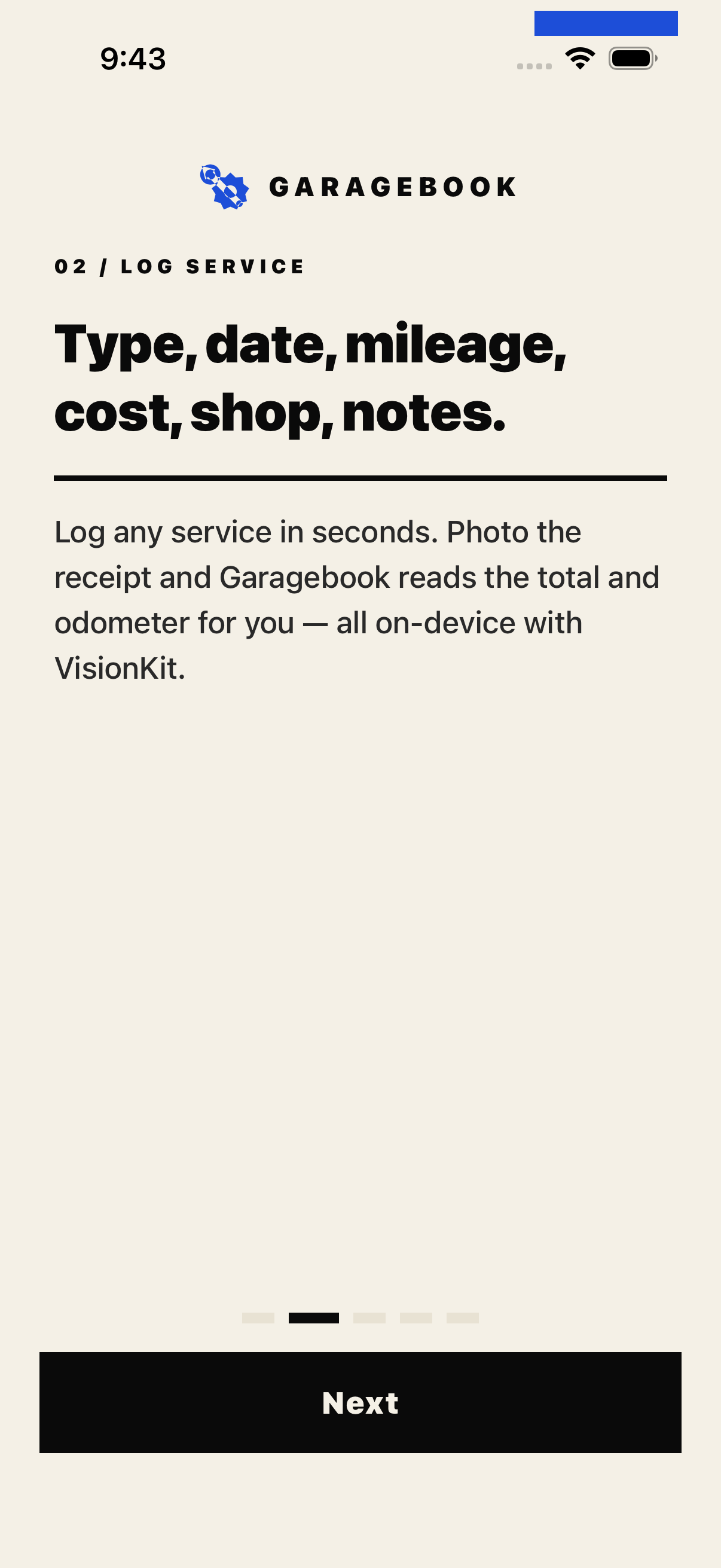 Garagebook screenshot 2 of 6