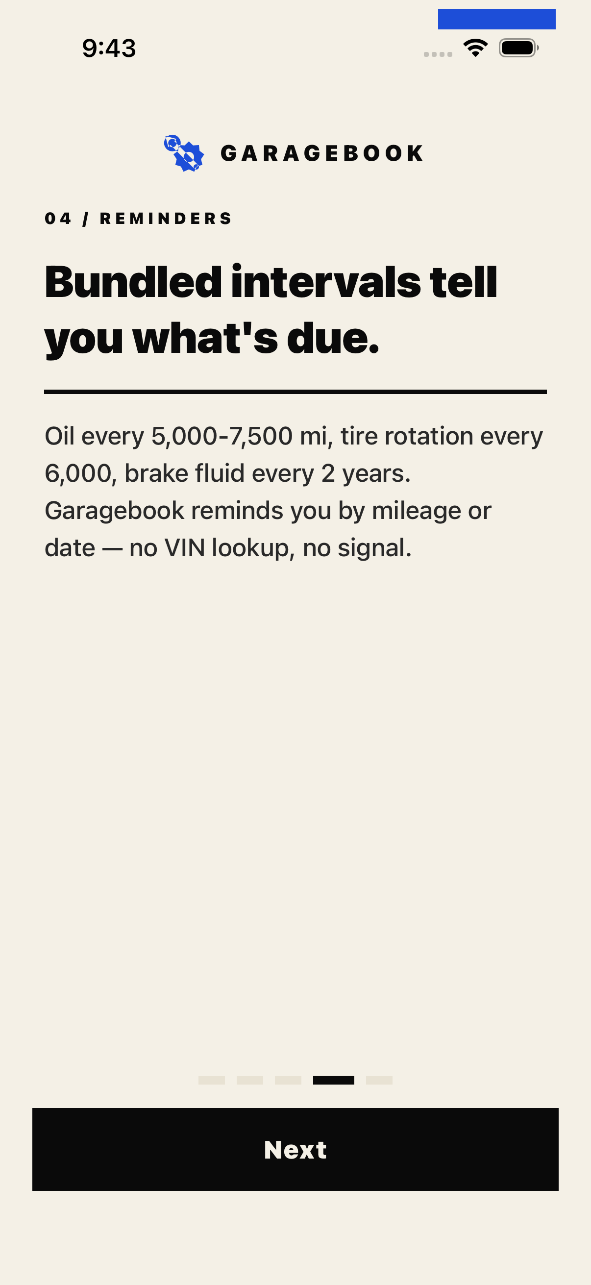 Garagebook screenshot 4 of 6