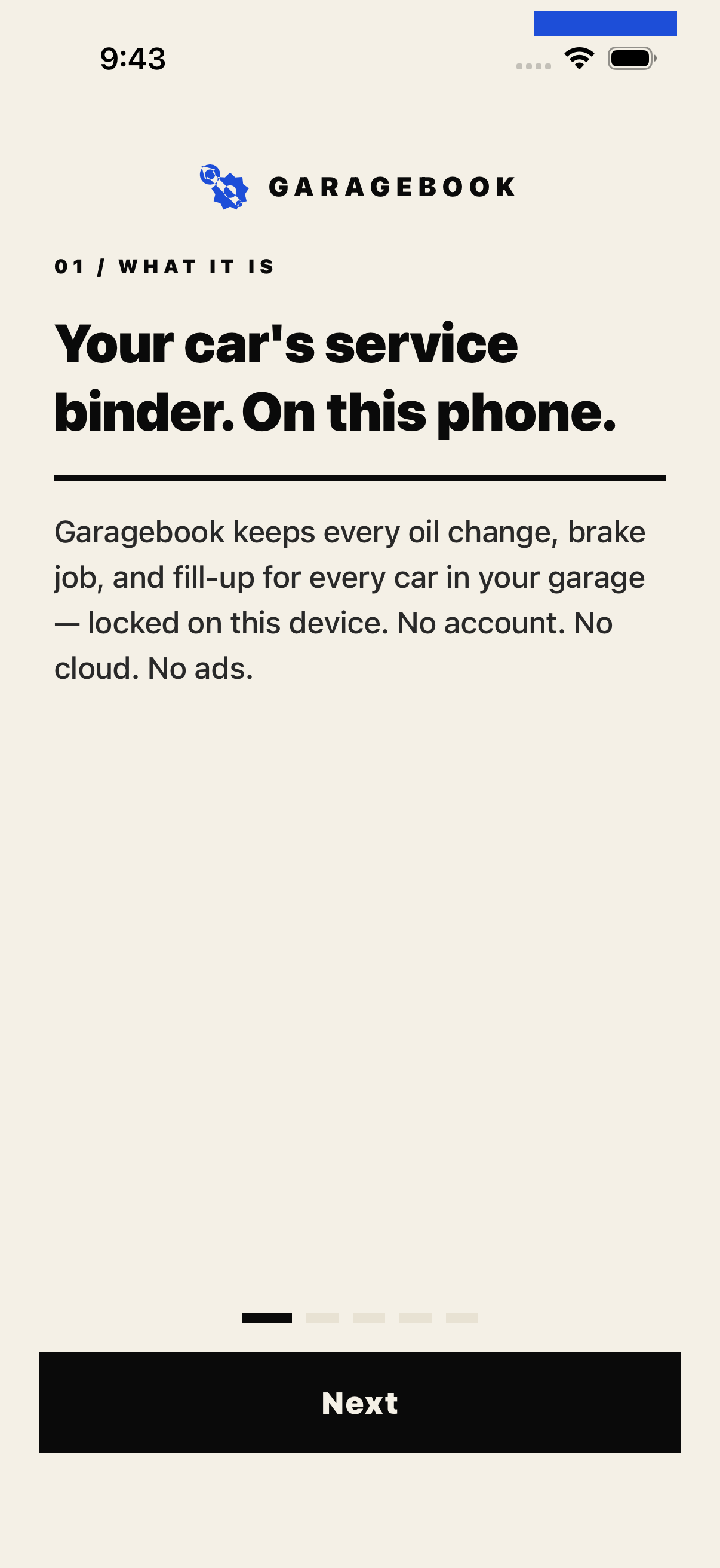 Garagebook screenshot 6 of 6