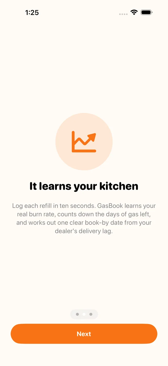 GasBook screenshot 2