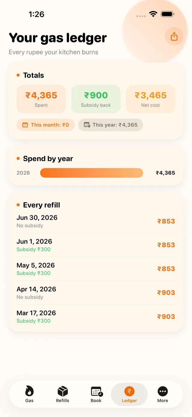 GasBook screenshot 7