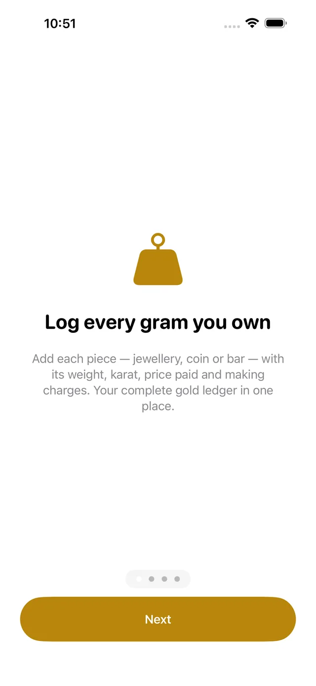 Goldbook screenshot 1