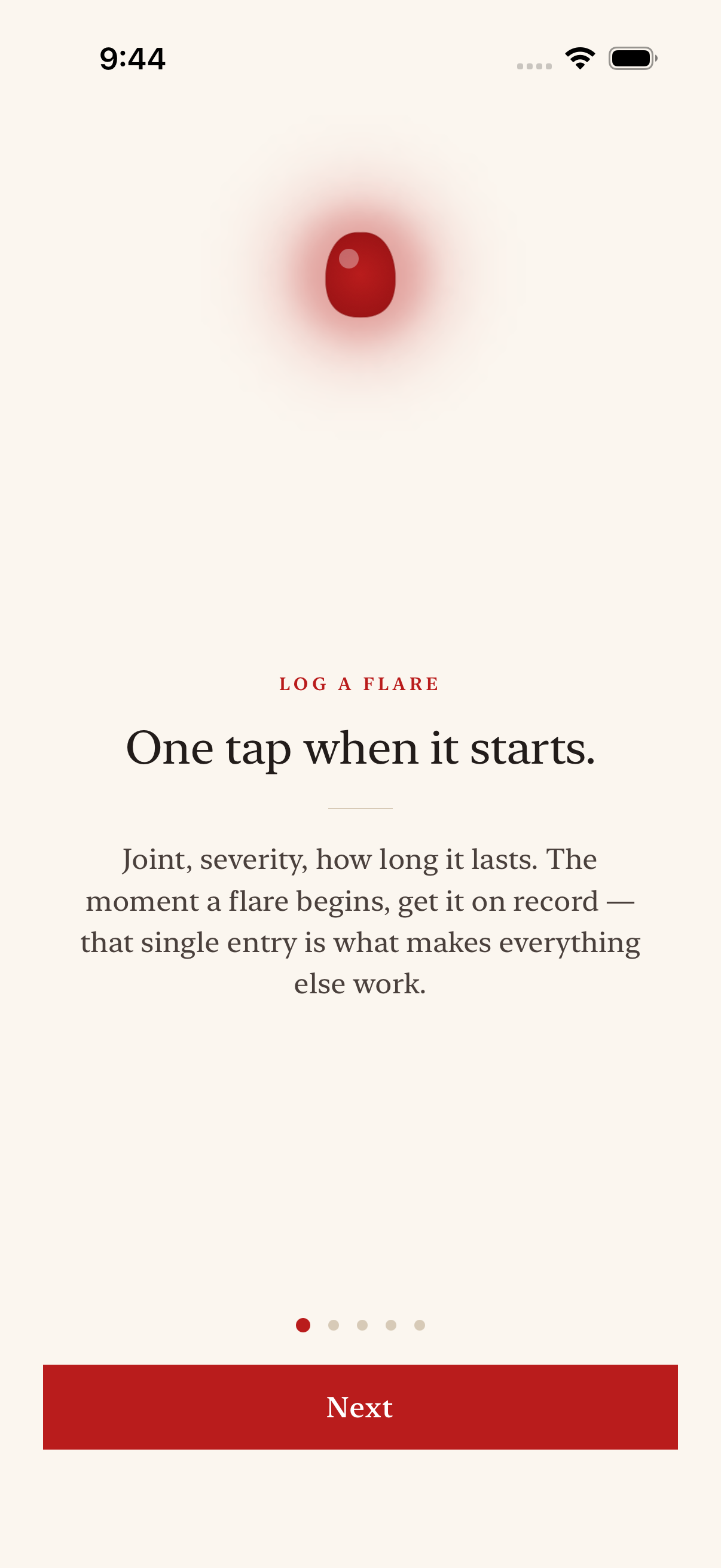 Gout Flare Log screenshot 6 of 6