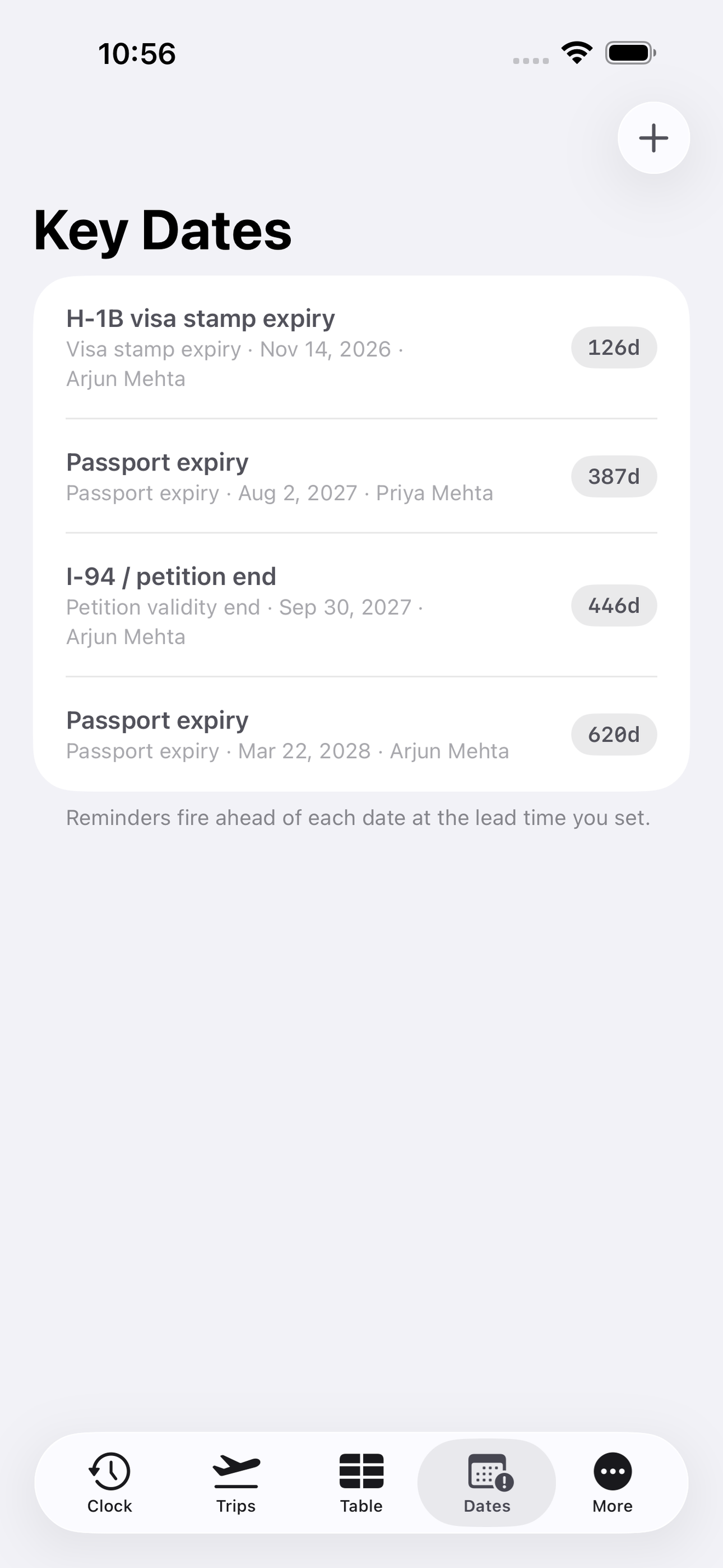 H1B Clock screenshot 7 of 8