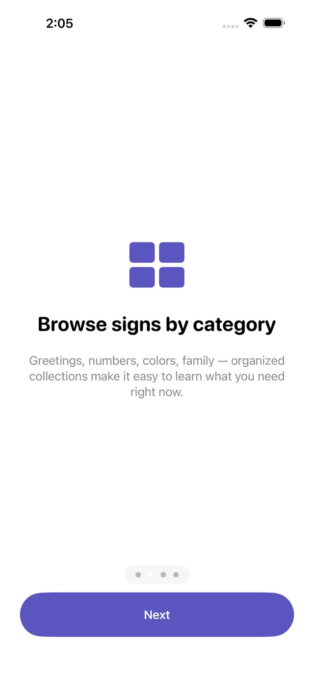 Handsign screenshot 2