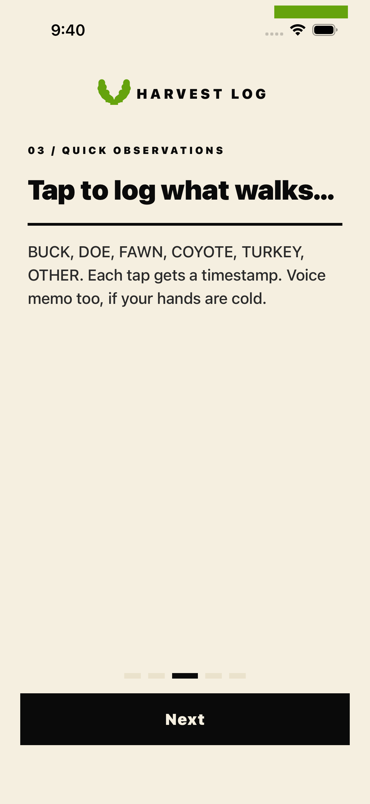 Harvest Log screenshot 3 of 6