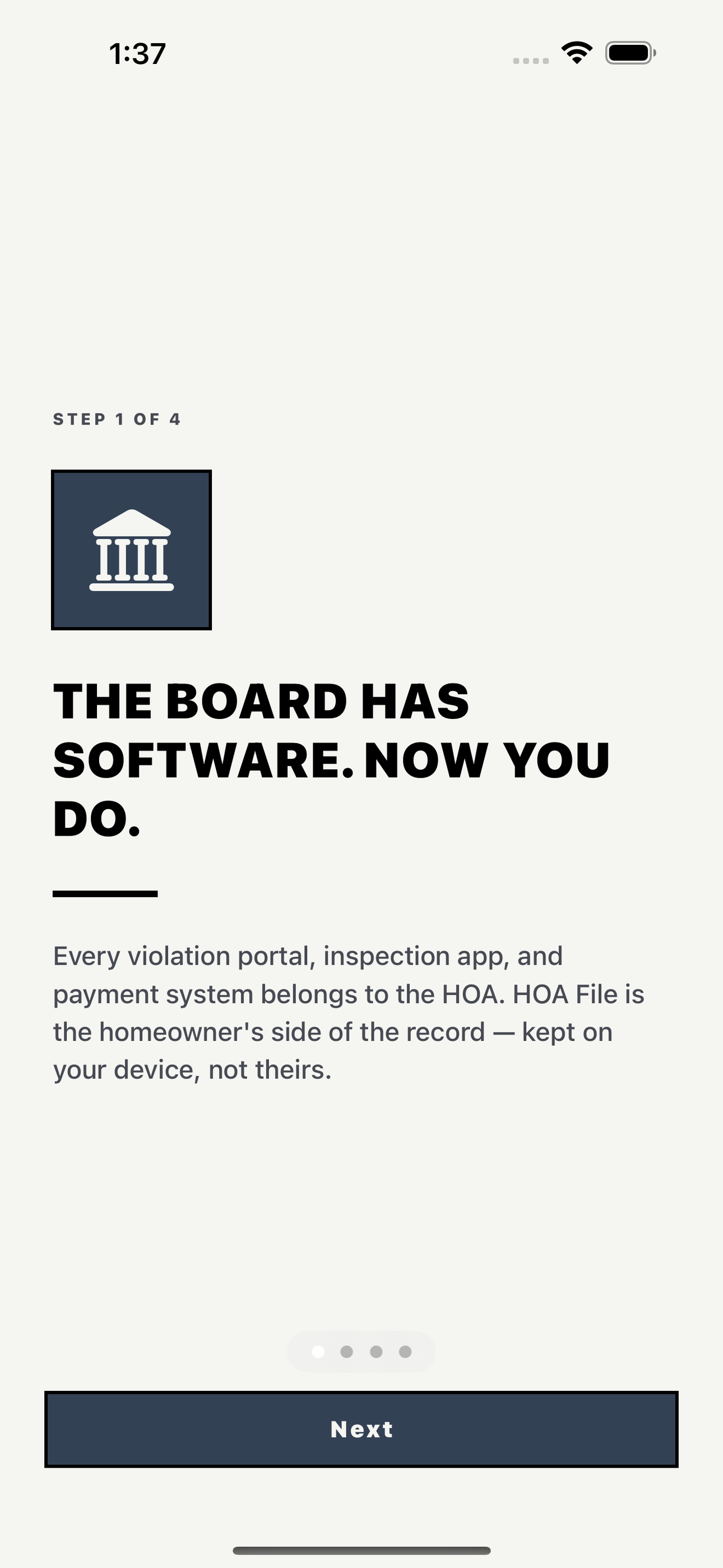 HOA File screenshot 1 of 8