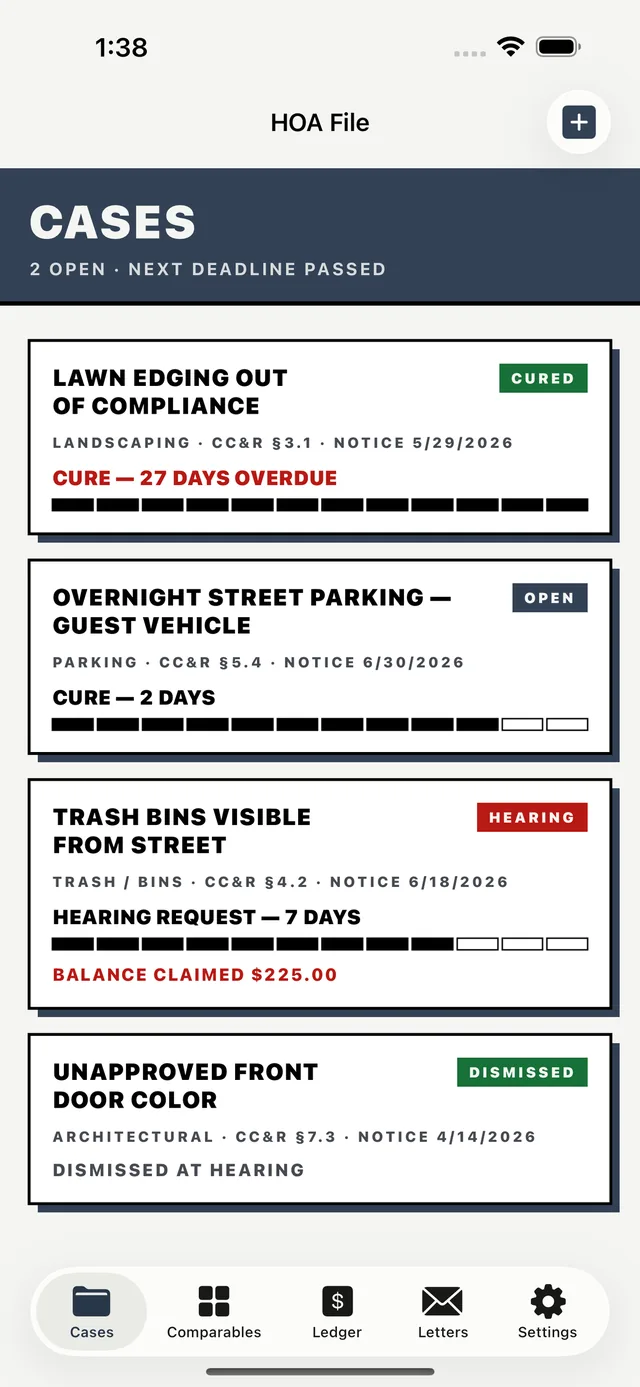 HOA File screenshot 4