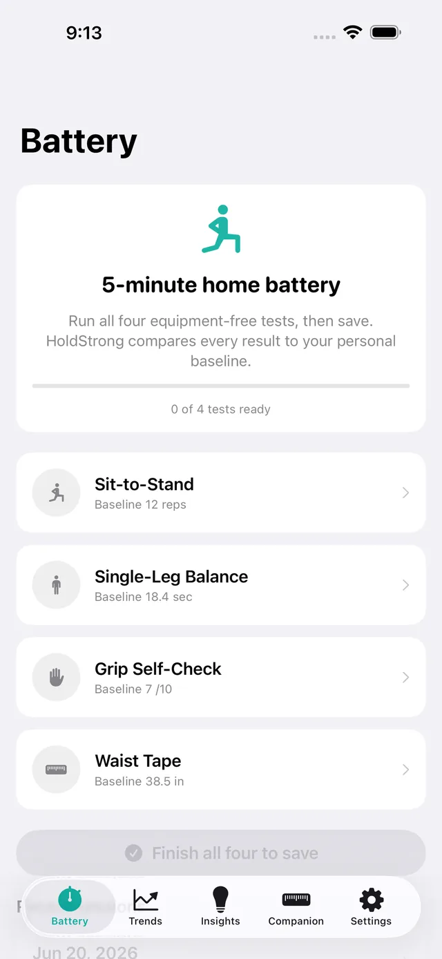 HoldStrong screenshot 3