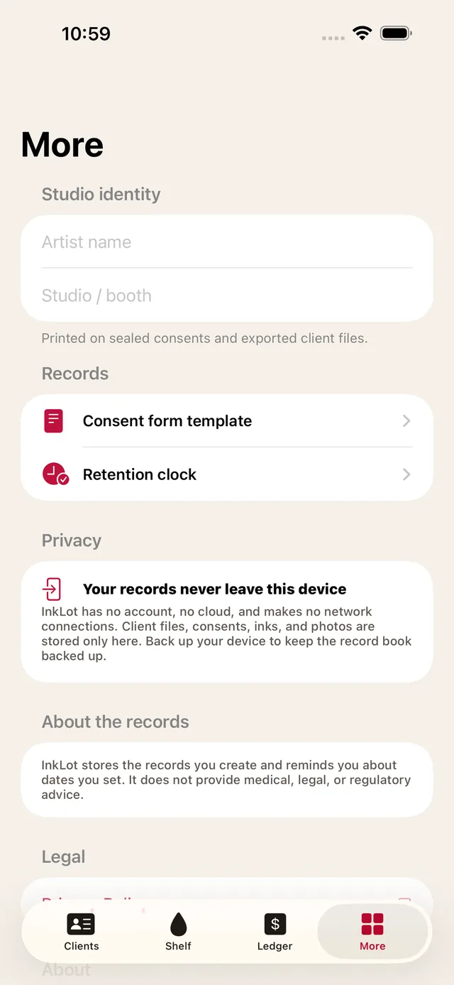 InkLot screenshot 7