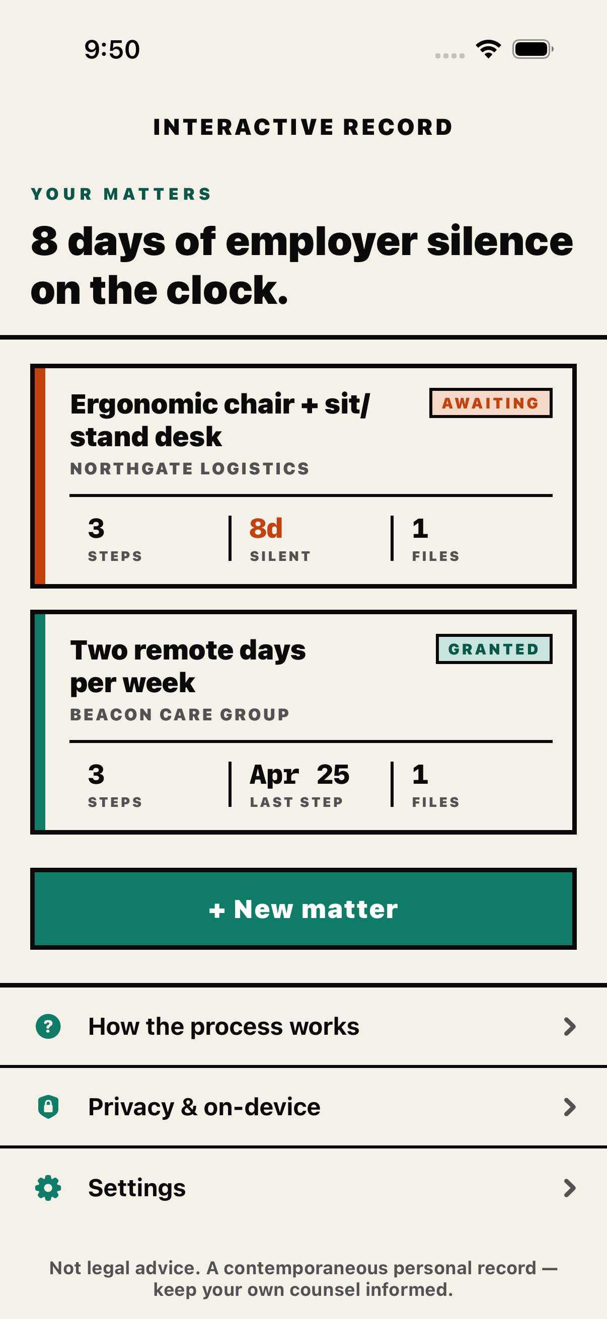 Interactive Record screenshot 1 of 8