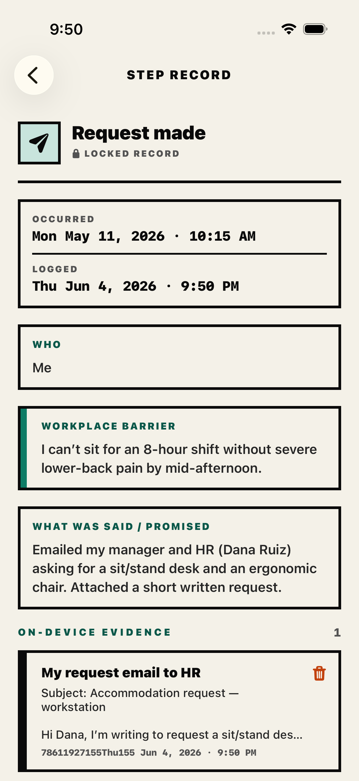 Interactive Record screenshot 4 of 8