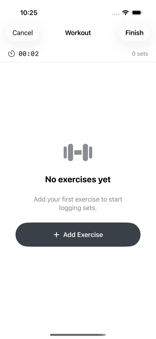Ironlog screenshot 2