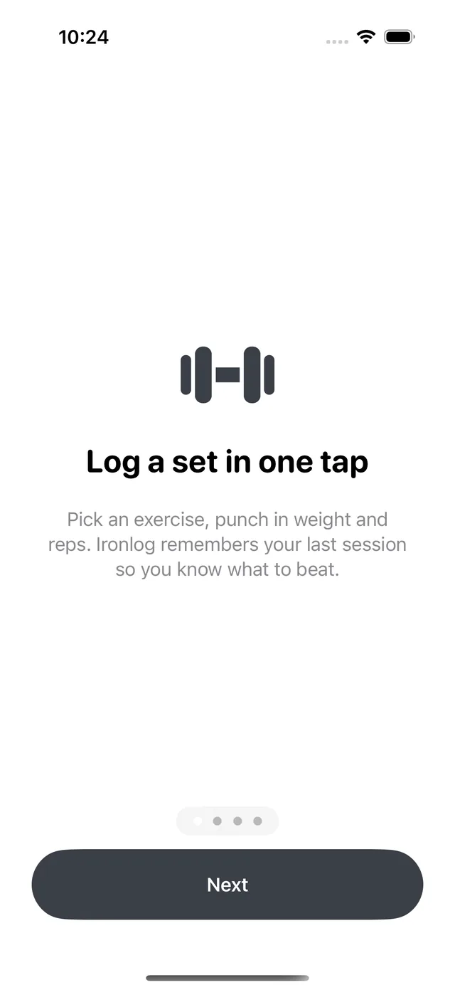 Ironlog screenshot 7