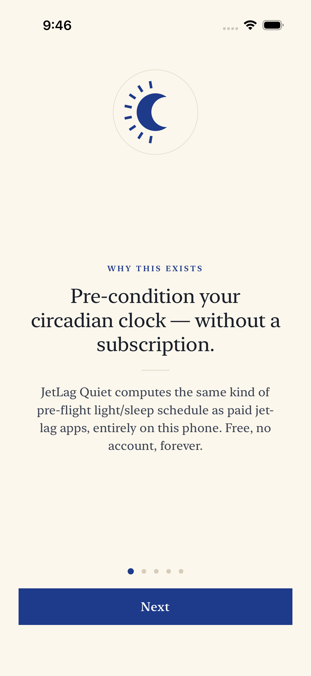 JetLag Quiet screenshot 6 of 6