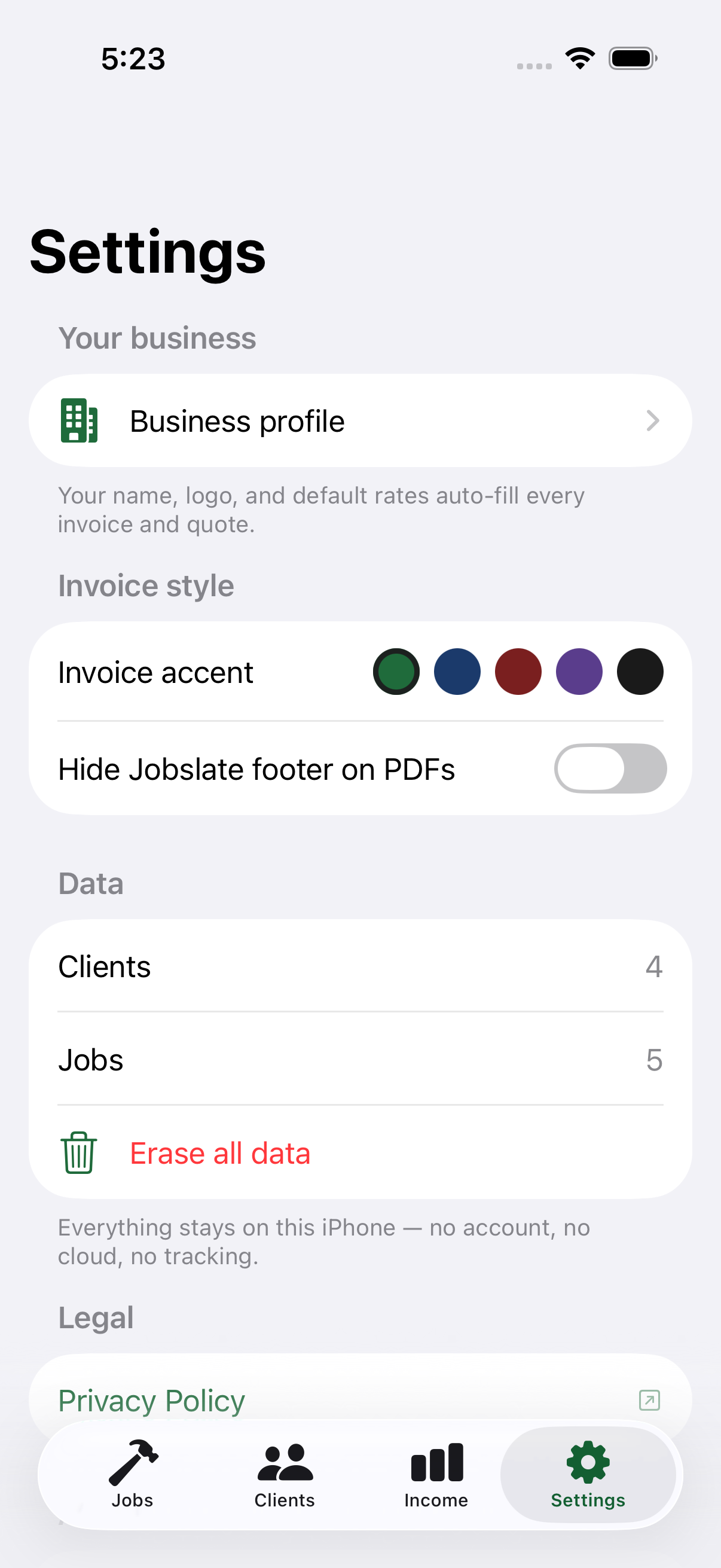Jobslate screenshot 3 of 7