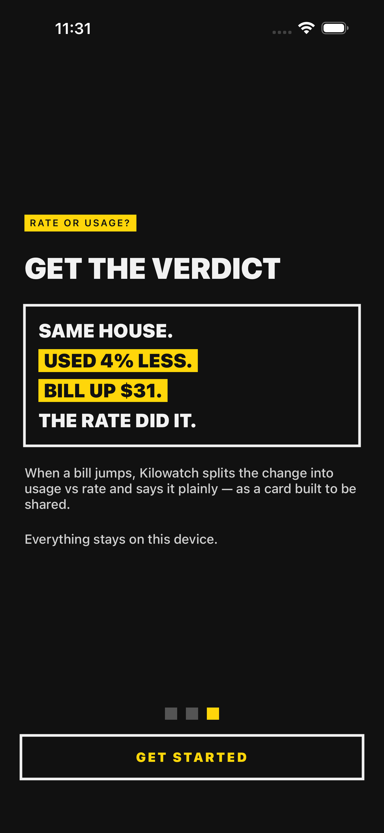 Kilowatch screenshot 3 of 8